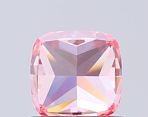 cushion cut 1.02ct igi certified fancy vivid pink diamond – finora jewelry