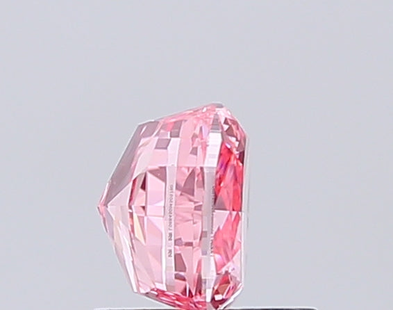cushion 1.24 ct international gemological institute certified fancy vivid pink diamond – finora jewelry