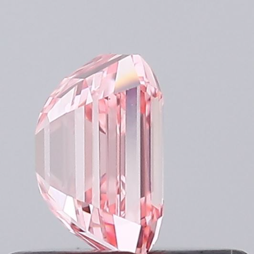 emerald cut 0.53 ct igi certified fancy intense pink diamond – finora jewelry