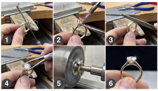 How to Make a Solitaire Moissanite Engagement Ring