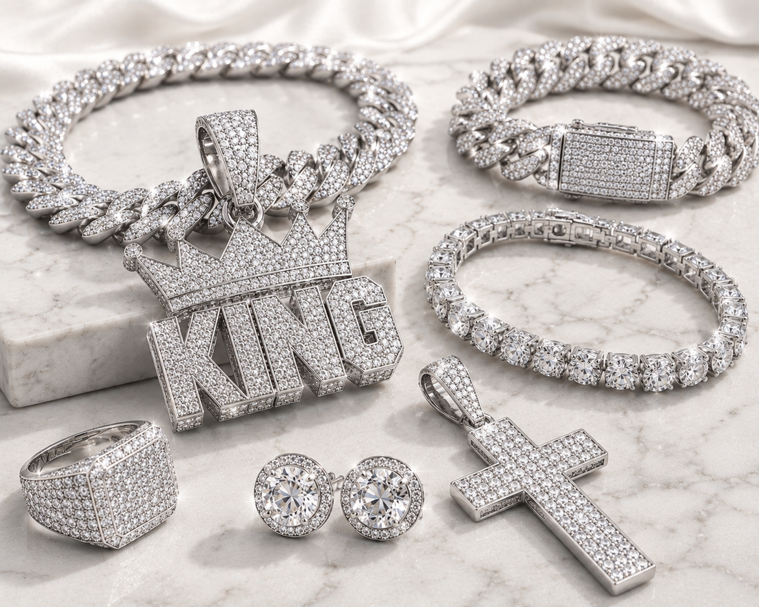 Iced Out Jewelry Pendant