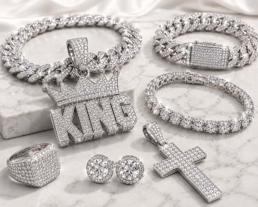 Iced Out Jewelry Pendant