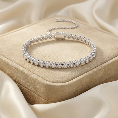 Lumière Petite Diamond Tennis Bracelet – Finora Jewelry