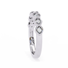 Marquise-Inspired Diamond Band – Available in 925 Silver, 10K/14K Gold (Rose/White/Yellow), & Platinum by Finora