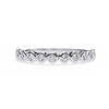 Bezel Set Diamond Eternity Band – Available in 925 Silver, 10K/14K Gold (Rose/White/Yellow), & Platinum By Finora Jewelry