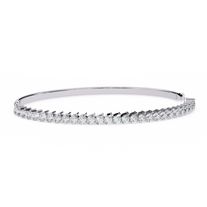 Aria Baguette Diamond Cuff Bracelet – Finora Jewelry