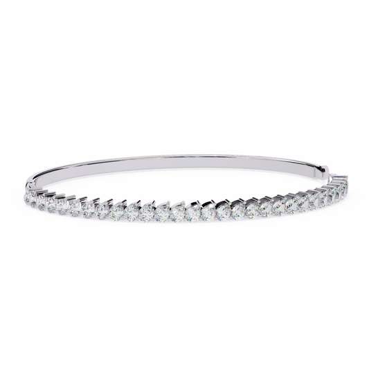 Aria Baguette Diamond Cuff Bracelet – Finora Jewelry