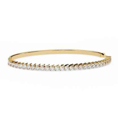 Aria Baguette Diamond Cuff Bracelet – Finora Jewelry