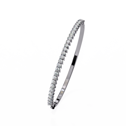 Aria Baguette Diamond Cuff Bracelet – Finora Jewelry