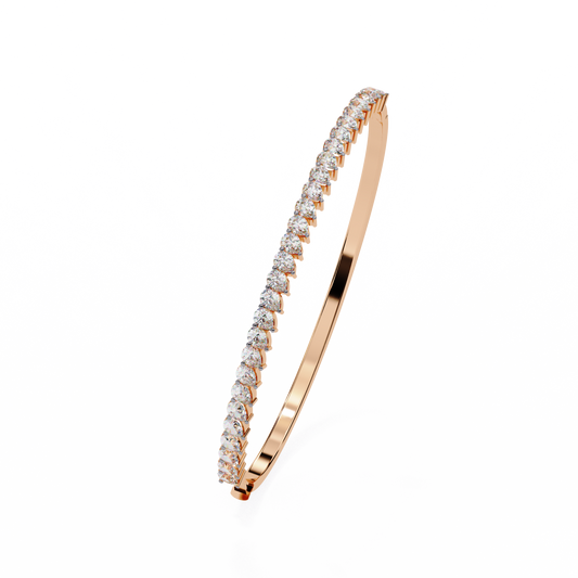 Aria Baguette Diamond Cuff Bracelet – Finora Jewelry