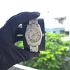 White Iced Out 36mm Women Watch – Bust Down Watch