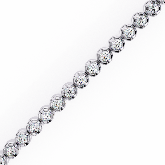Lumière Petite Diamond Tennis Bracelet – Finora Jewelry