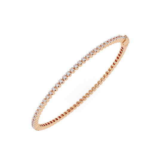 Lumière Petite Diamond Tennis Bracelet – Finora Jewelry