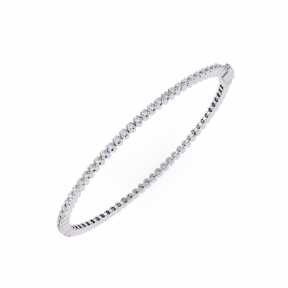 Lumière Petite Diamond Tennis Bracelet – Finora Jewelry