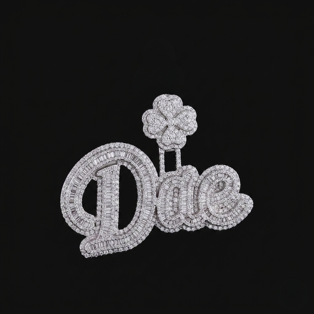 iced out jewelry pendant | custom diamond pendant – finora jewelry