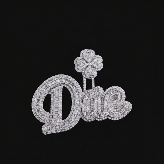 Iced Out Jewelry Pendant | Custom Diamond Pendant – Finora Jewelry