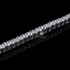 14K White Gold Tennis Bracelet with VVS Moissanite – Classic Iced-Out Elegance by Finora Jewelry
