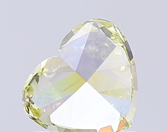 heart cut 1.00 ct igi certified fancy yellow diamond – finora jewelry