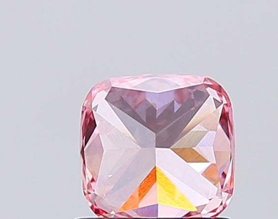 cushion 1.05 ct international gemological institute certified fancy vivid pink diamond – finora jewelry