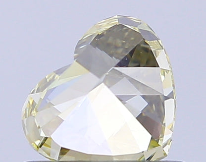 Heart Cut 0.74 Ct IGI Certified Fancy Intense Yellow Diamond – Finora Jewelry