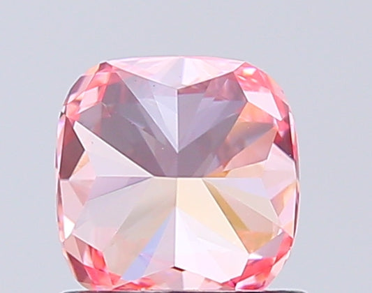 Cushion Cut 1.04 Ct IGI Certified Fancy Vivid Pink Diamond – Finora Jewelry