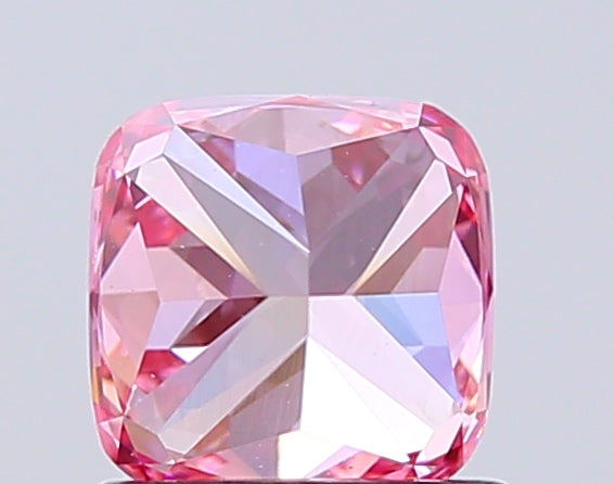 cushion 1.06 ct international gemological institute certified fancy vivid pink diamond – finora jewelry