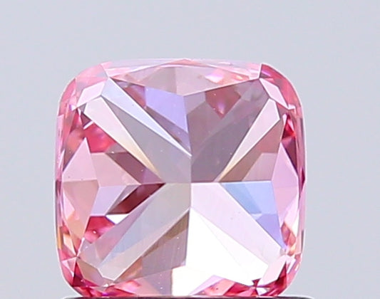 Cushion 1.06 Ct International Gemological Institute Certified Fancy Vivid Pink Diamond – Finora Jewelry