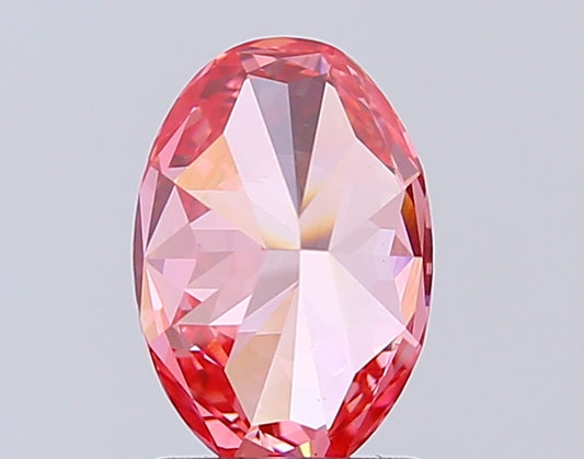 Oval Cut 1.79 Ct IGI Certified Fancy Vivid Pink Diamond – Finora Jewelry