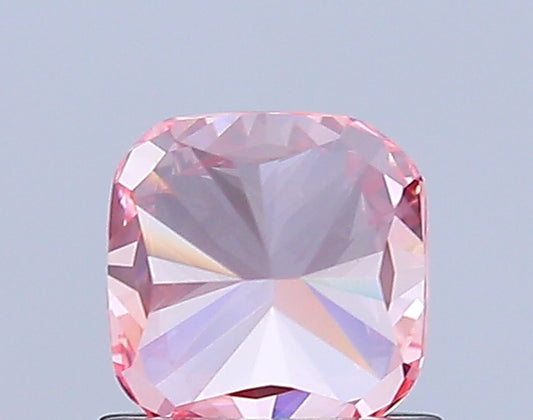 Cushion Cut 1.00 Ct IGI Certified Fancy Vivid Pink Diamond – Finora Jewelry