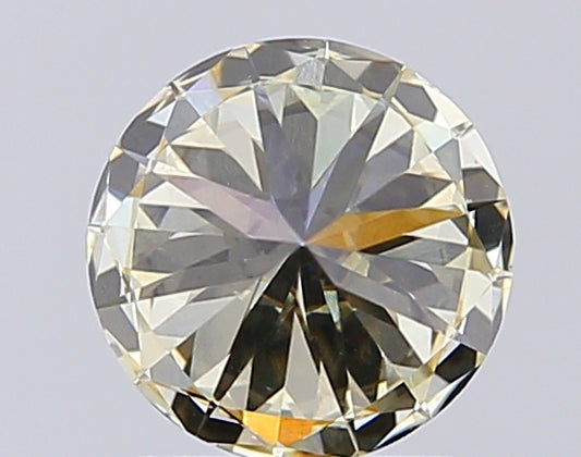 Round Cut Diamond 1.52 Ct IGI Certified Fancy Light Yellow Diamond – Finora Jewelry