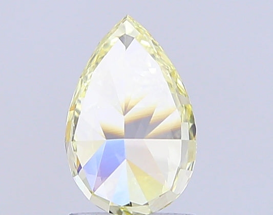 Pear Cut 1.59 Ct IGI Certified Fancy Intense Yellow Diamond – Finora Jewelry