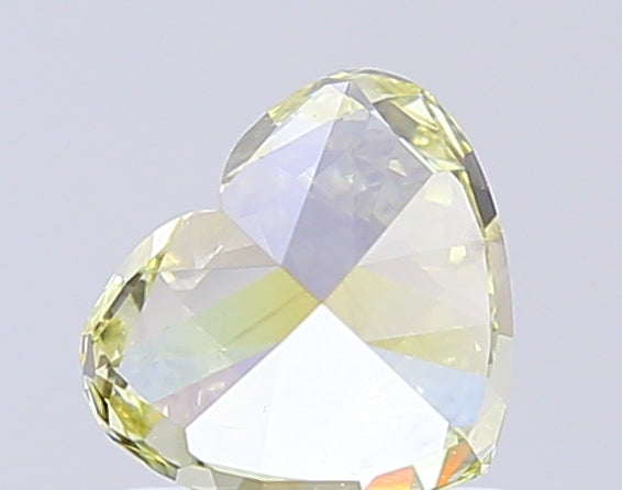 heart cut 1.03 ct igi certified fancy intense yellow diamond – finora jewelry