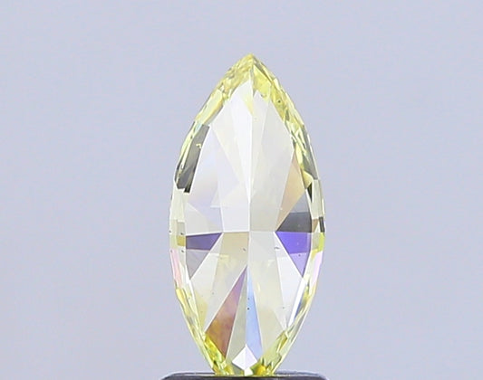Marquise Cut 1.53 Ct IGI Certified Fancy Yellow Diamond – Finora Jewelry
