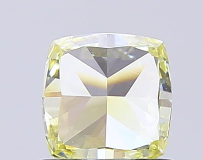 Cushion Cut 1.00ct IGI Certified Fancy Intense Yellow Diamond – Finora Jewelry