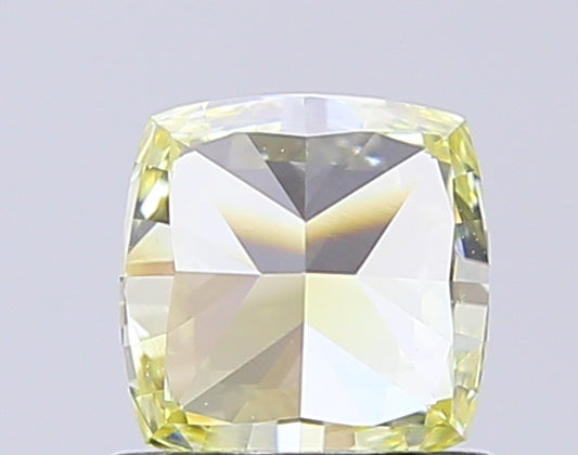 Cushion Cut 1.00ct IGI Certified Fancy Intense Yellow Diamond – Finora Jewelry