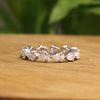 2.00 CT Pear Cut Moissanite Eternity Band | Colorless VVS Pear Shape Wedding Band | Full Eternity Ring for Women