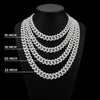 Moissanite Silver Miami Cuban Link Chain - Luxury Hip Hop Choker