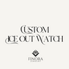Custom Iceout &bust down Watch