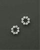 Dazzling Starburst Crystal Stud Earrings