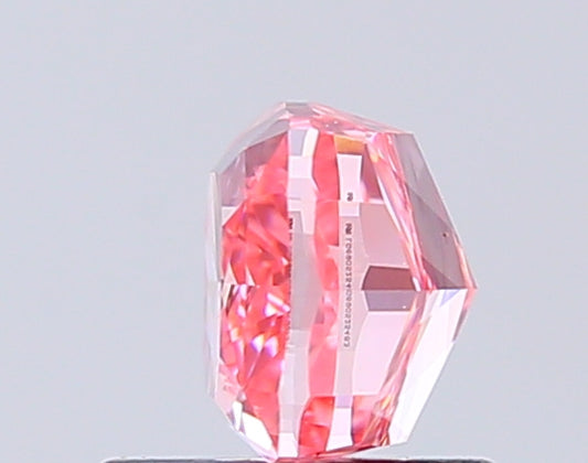 IGI Certified Cushion-Cut Fancy Vivid Pink Diamond – 1.18 ct  | Finora Jewelry