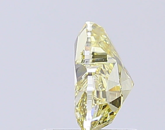 heart cut 1.34 ct igi certified fancy vivid yellow diamond – finora jewelry