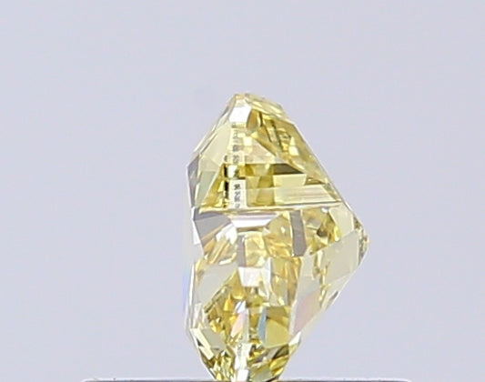 Heart Cut 0.65 Ct IGI Certified Fancy Intense Yellow Diamond – Finora Jewelry