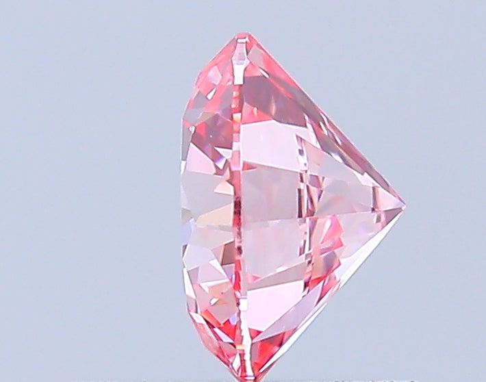 round 0.81 ct igi certified fancy vivid pink diamond – finora jewelry