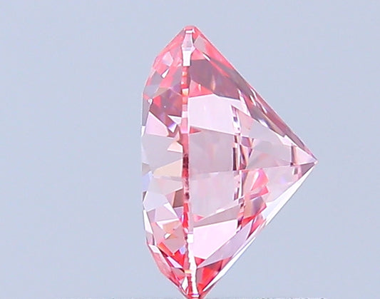 Round 0.81 Ct IGI Certified Fancy Vivid Pink Diamond – Finora Jewelry