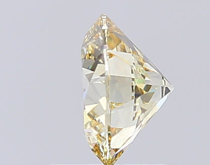 Round Cut Diamond 1.52 Ct IGI Certified Fancy Light Yellow Diamond – Finora Jewelry