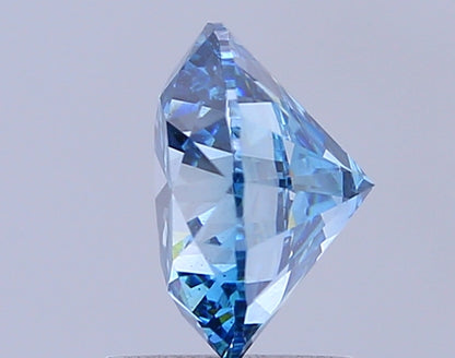 Round Cut 2.02 Ct IGI Certified Fancy Vivid Blue Diamond – Finora Jewelry