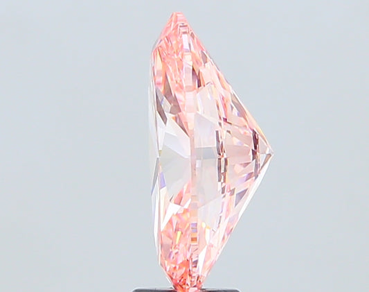 Oval Cut 6.01 Ct IGI Certified Fancy Vivid Pink Diamond – Finora Jewelry