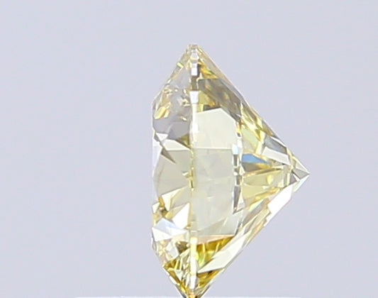 Round 1.00 Ct IGI Certified Fancy Light Yellow Diamond – Finora Jewelry