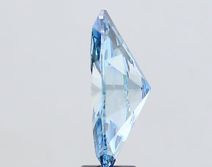 Oval Cut 6.01 Ct IGI Certified Fancy Vivid Blue Diamond – Finora Jewelry