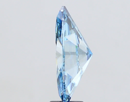 Oval Cut 6.01 Ct IGI Certified Fancy Vivid Blue Diamond – Finora Jewelry